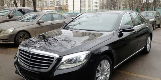 Mercedes S class w222 2015 года